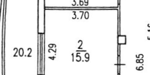 2-комн квартира Ярославский проспект, 95
