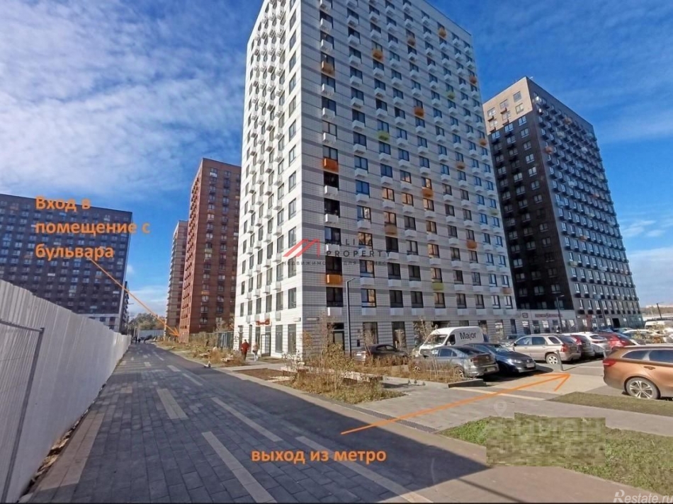 Продажа торгового помещения улица Александры Монаховой,  д. 87 к6