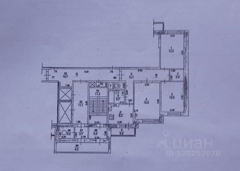 Продажа 3-комн квартиры на вторичном рынке Пушкино, Лесная улица, 69к1