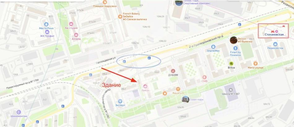 Продажа ПСН Грайвороновский 2-й проезд,  д. 38,  к. 2