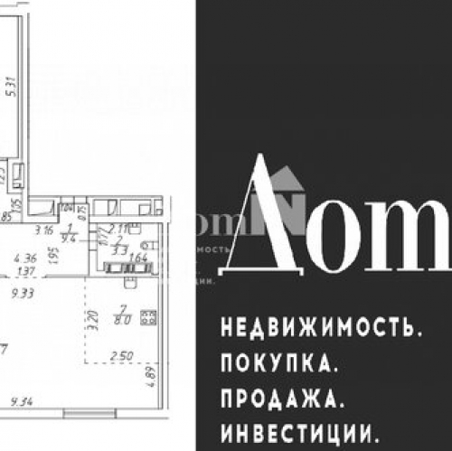 1-комн квартира Воскресенская наб,  д. 32