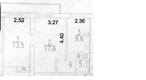 Продажа 2-комн квартиры на вторичном рынке Тучковская ул,  д. 6