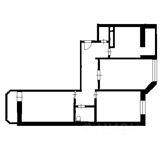 Продажа 3-комн квартиры на вторичном рынке Котельники, улица Строителей, 5