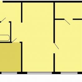 Аренда 2-комн квартиры на вторичном рынке Стрельбищенский пер,  д. 25А,  к. 2