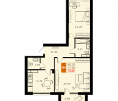 Продать Квартиры в новостройке Домодедово с., Творчества ул.   13