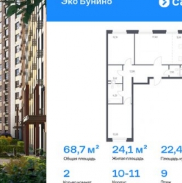 Продажа 2-комн квартиры на вторичном рынке Коммунарка п, Потаповская Роща ул,  д. 30 к1