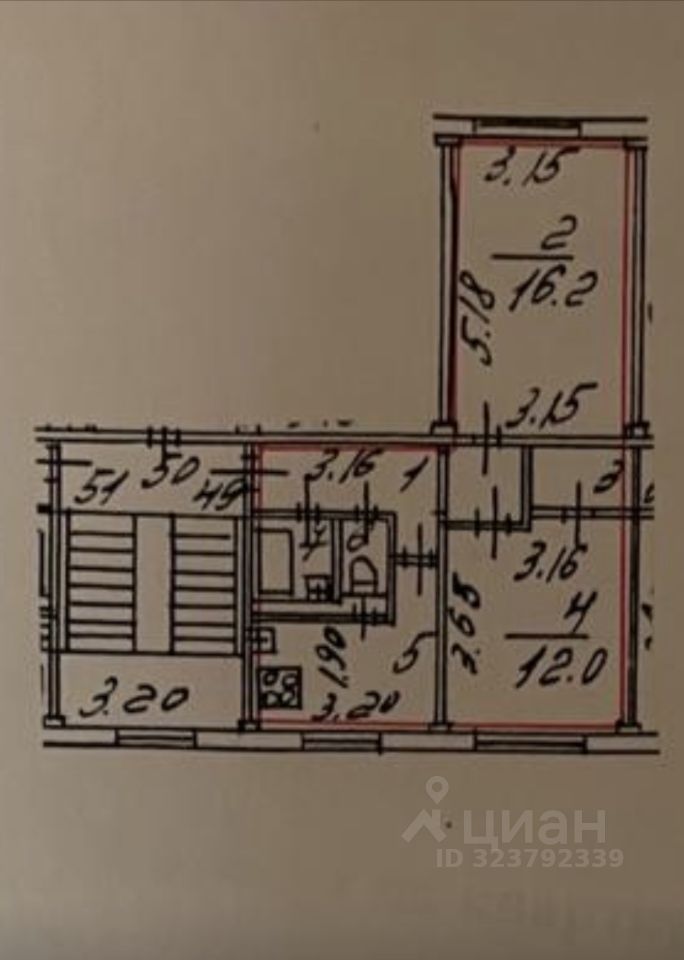 Продажа 2-комн квартиры на вторичном рынке улица Шелгунова, 22