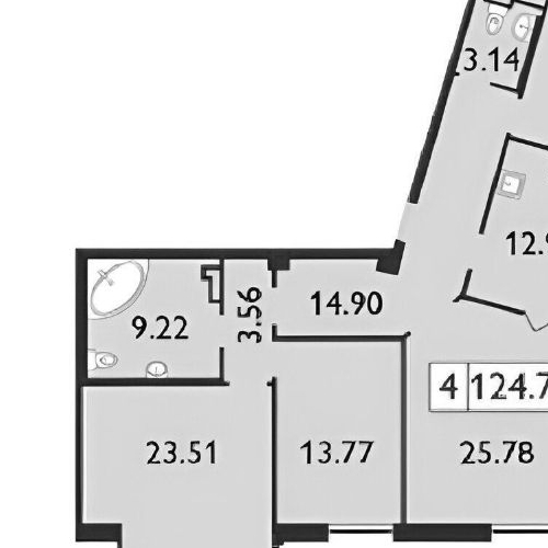 4-комн квартира Петровский проспект, 11к2