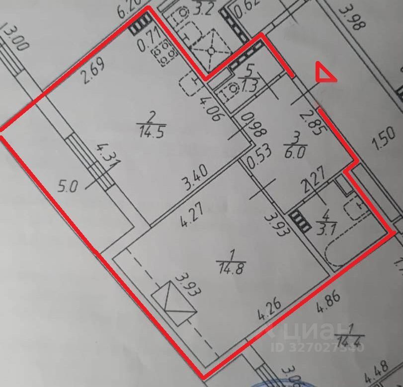 Продажа 1-комн квартиры на вторичном рынке Пулковское шоссе, 73к7