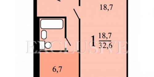 1-комн квартира Ферганский проезд,  д. 4