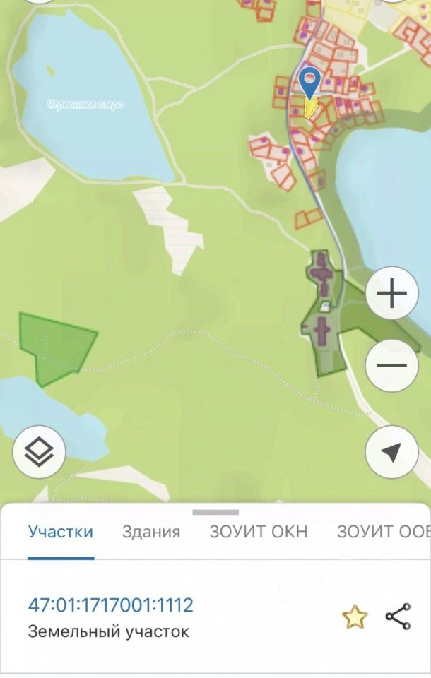 Продажа земли пос. Чернявское, переулок 1-й Парковый