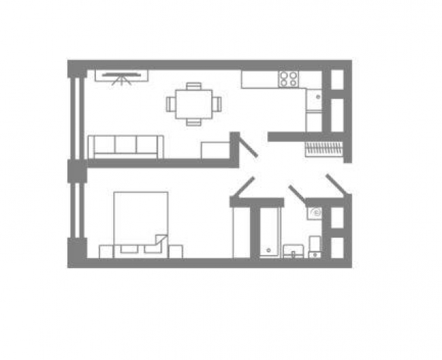 Планировка ЖК Стеллар Сити,  м2