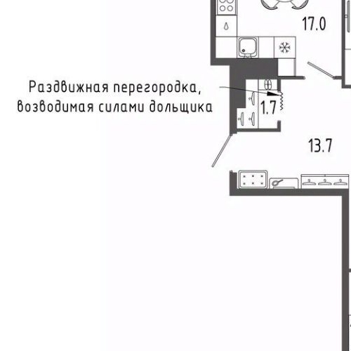 2-комн квартира бульвар Измайловский, 9