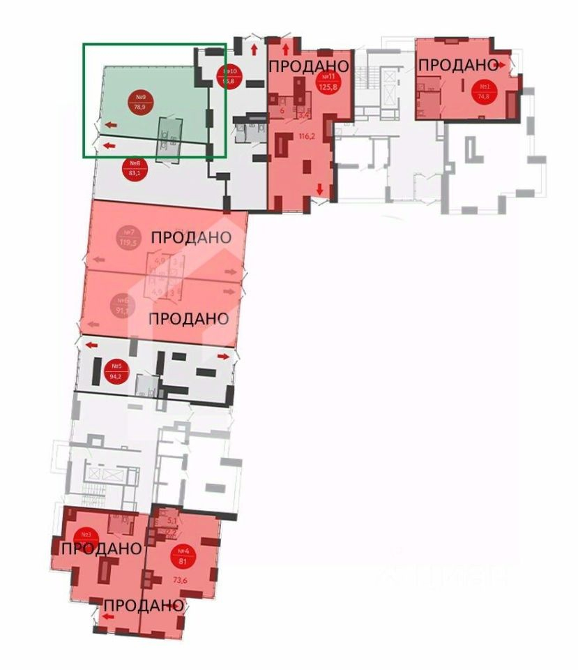 Продажа ПСН ул 1-я Ватутинская,  д. 12,  к. 2