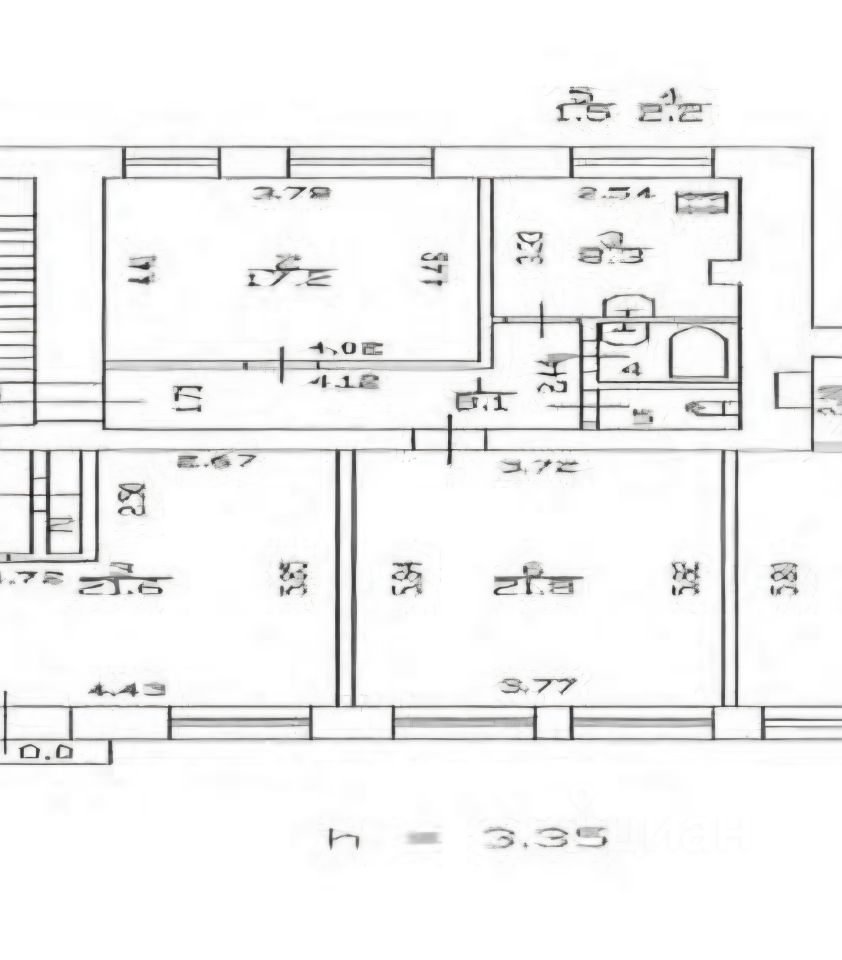 Продажа 2-комн квартиры на вторичном рынке улица Союза печатников, 30