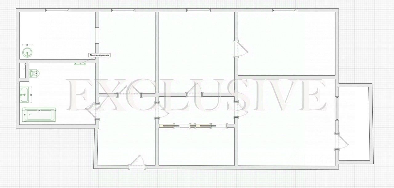 Продажа 4-комн квартиры на вторичном рынке улица Паустовского, 3