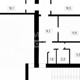 Продажа 3-комн квартиры на вторичном рынке Ломаная улица,  д. 6