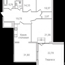 Продажа 3-комн квартиры на вторичном рынке Московский пр-кт,  д. 183-185