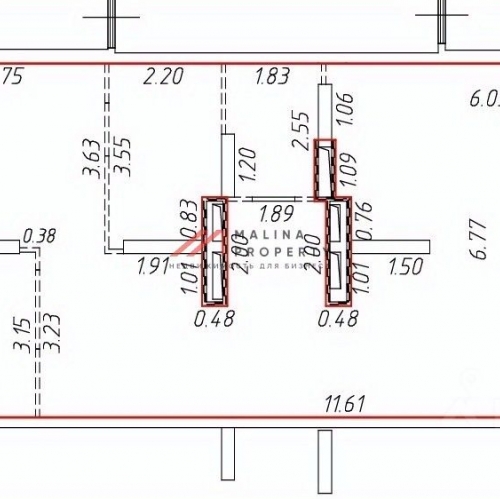 Торговое помещение Коробово, ул Взлетная,  д. 4