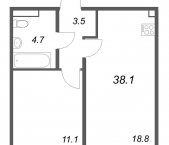 Продать Квартиры в новостройке Шушары п., Пулковское ш.   4