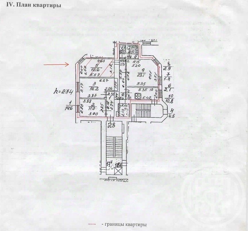 Продажа комнаты 9-я Советская улица, 39/24