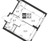 Продать Квартиры в новостройке Москва г., Академика Волгина ул.   1