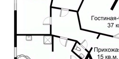 3-комн квартира улица Пречистенка, 25