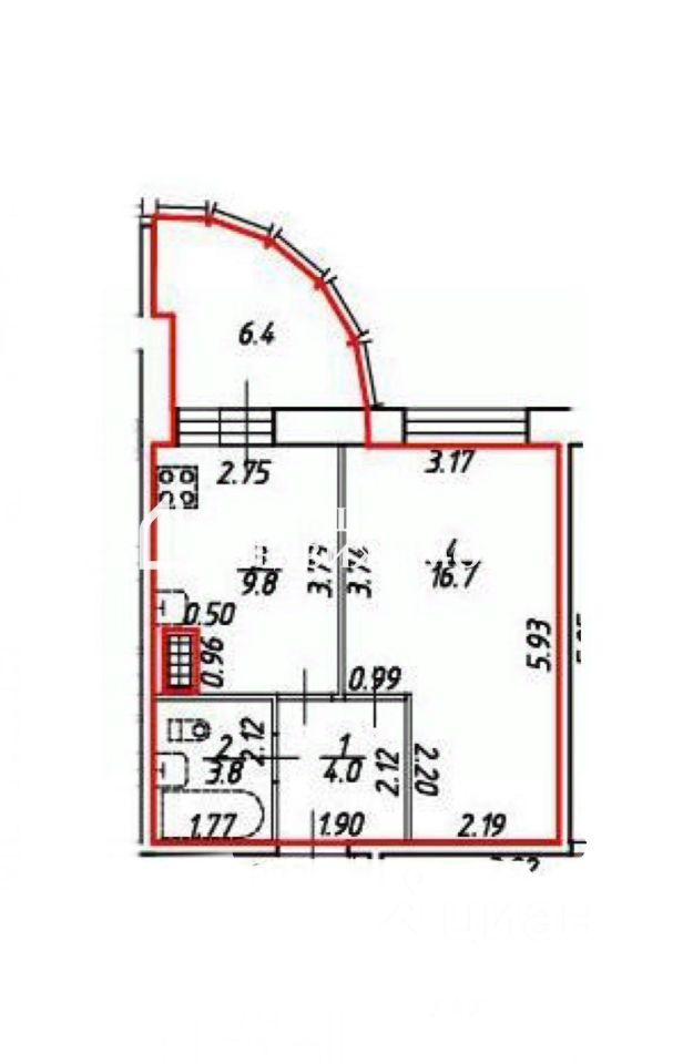 Продажа 1-комн квартиры на вторичном рынке Сестрорецк, улица Токарева, 24