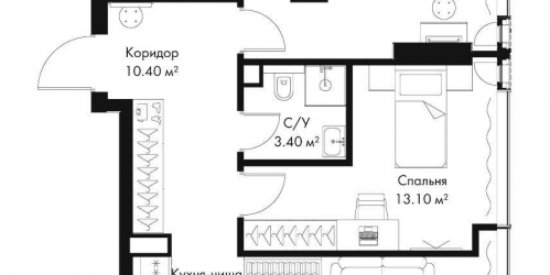 2-комн квартира пр-кт Ленинградский, вл. 8