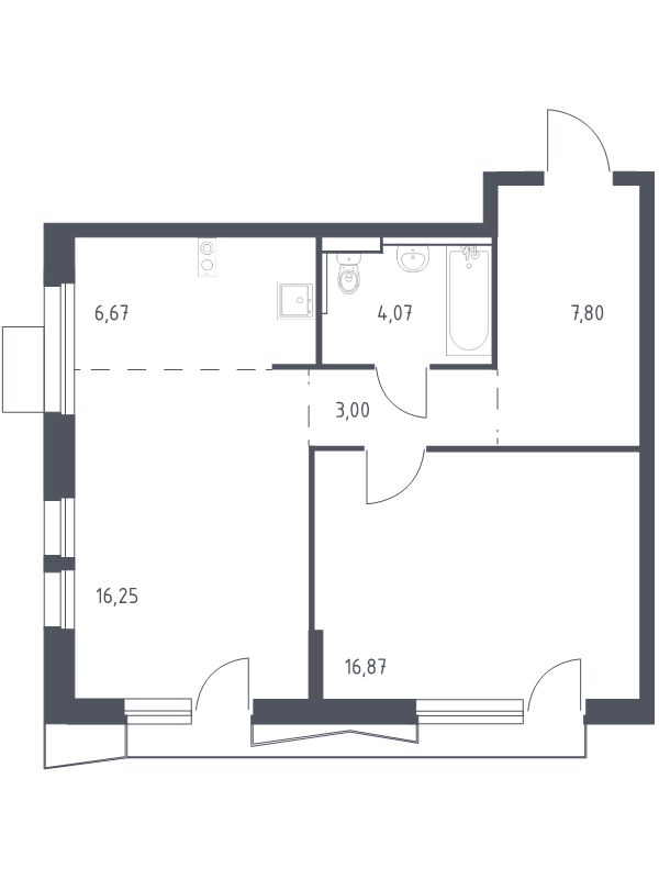 Продажа 1-комн квартиры в новостройке Балашиха г., Балашихинское ш.,  к. 8