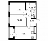 Продать Квартиры в новостройке Колпино г., Загородная ул.   D