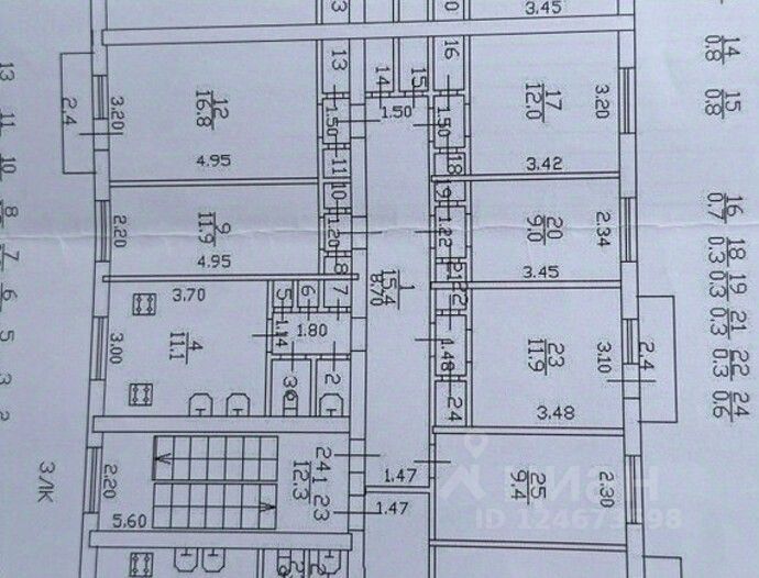 Продажа комнаты 3-й Рабфаковский переулок, 12К4