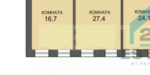 3-комн квартира улица Союза печатников, 17