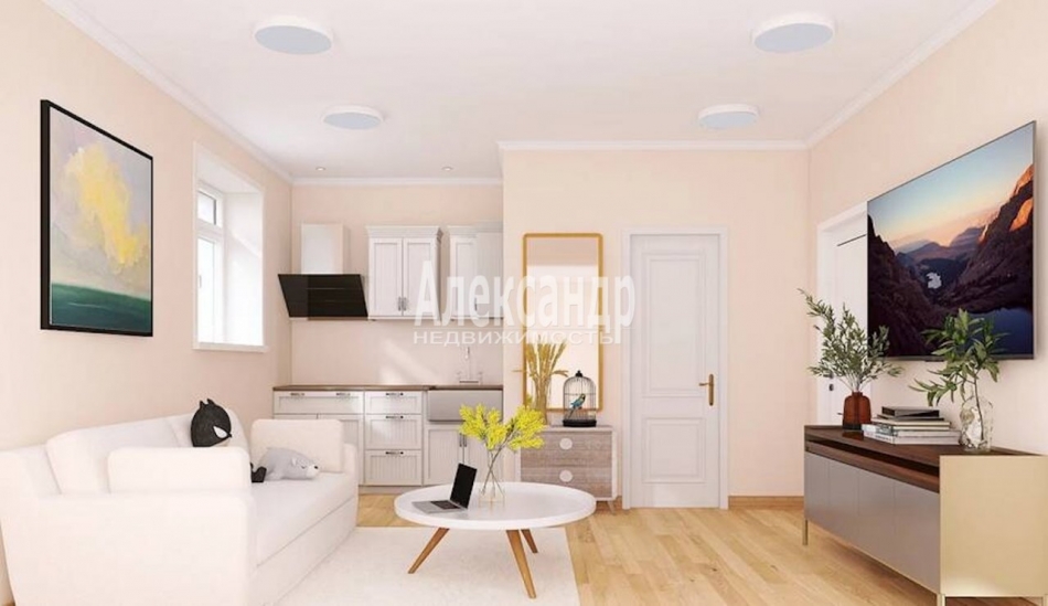 Продажа студии Социалистическая ул. ,  д. 7/11