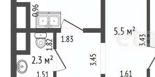 3-комн квартира Бестужевская улица, 7к2