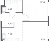Продать Квартиры вторичка Видное г, Мисайлово пгт, Героя России Филипова (Пригород Лесное) ул  10 