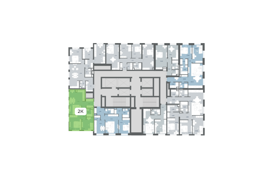Продажа 2-комн квартиры в новостройке ул. Южнопортовая, вл. 21, стр. 53-54