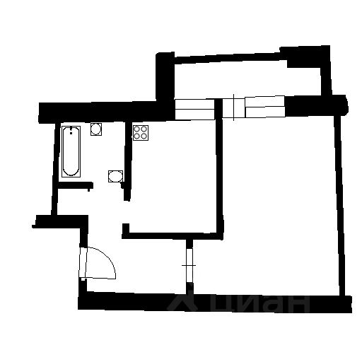 Продажа 1-комн квартиры на вторичном рынке улица Русановская, 18к1