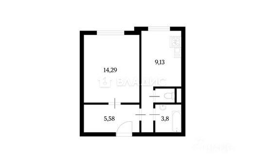 Продажа 1-комн квартиры на вторичном рынке улица Маршала Кожедуба,  д. 4