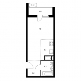 Продажа студии ул. Муравская, 44к3 Продажа студии ул. Муравская, 44к3