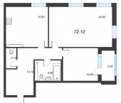 Продать Квартиры в новостройке Санкт-Петербург г., Глухарская ул.   9