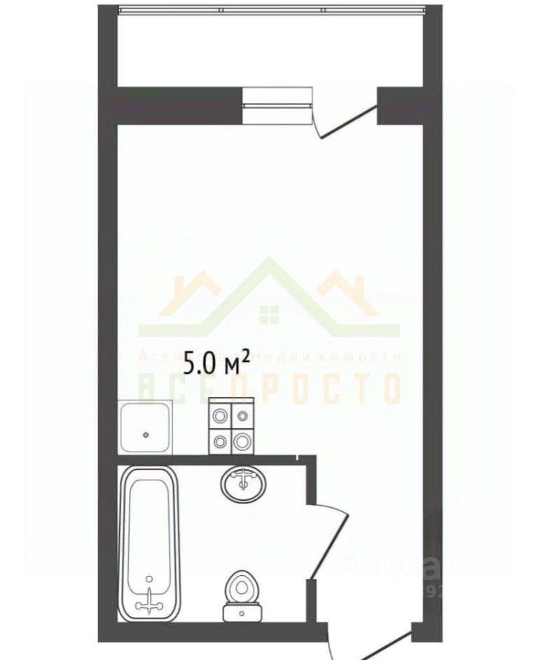 Продажа студии Тюменский проезд, 3к8