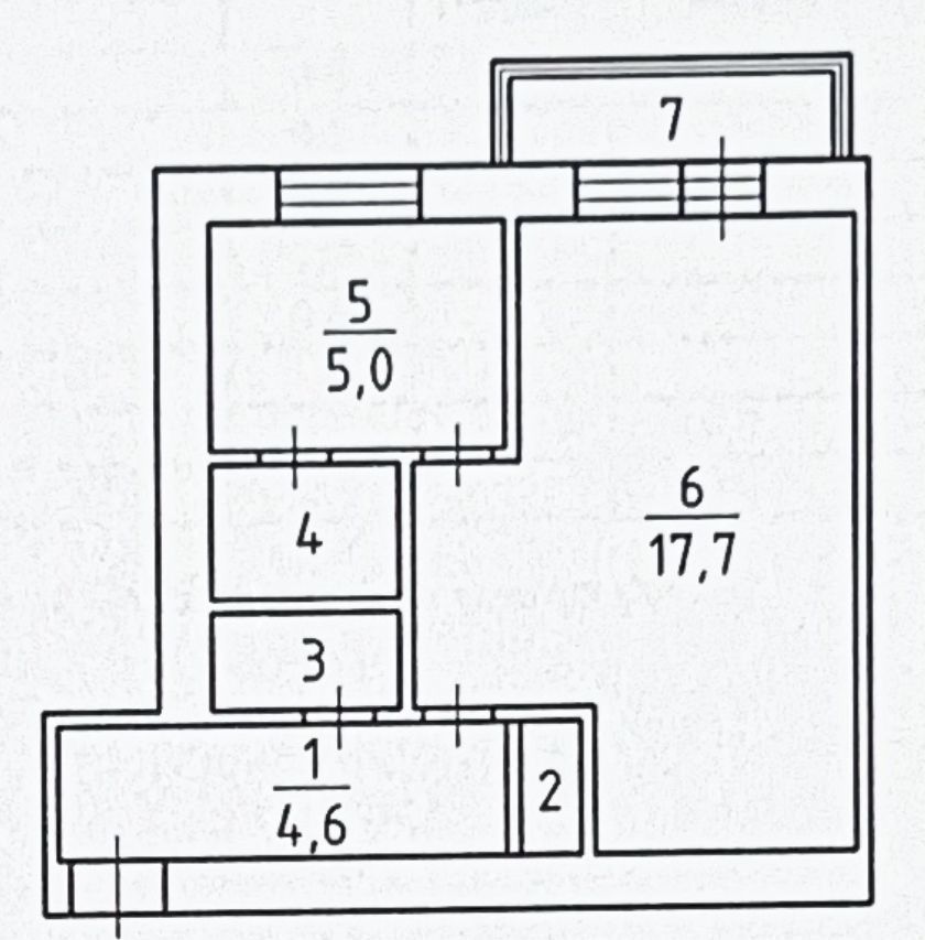 Продажа 1-комн квартиры на вторичном рынке Мытищи, улица Щербакова, 7А