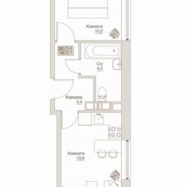 Продажа 2-комн квартиры в новостройке Люберцы, ул 8 Марта,  д. 45