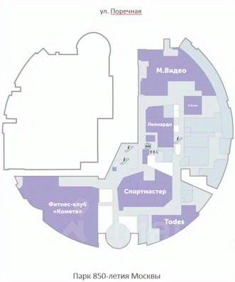 Продажа отдельного здания Поречная улица