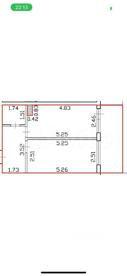 Продажа 1-комн квартиры на вторичном рынке Кузьмоловский пгт, улица Придорожная, 1к4