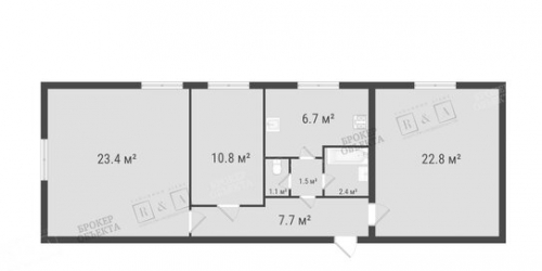 3-комн квартира Литейный пр-кт,  д. 58