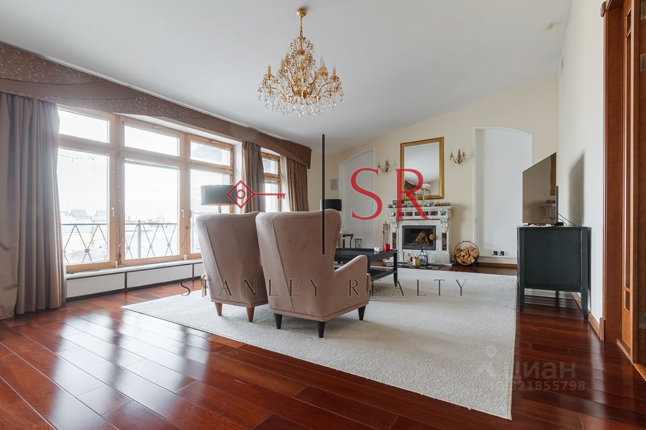 Аренда 5-комн квартиры на вторичном рынке набережная Реки Фонтанки, 25