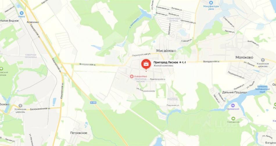 Аренда торгового помещения Мисайлово д, Пригородное (Пригород Лесное мкр) ш,  д. 22