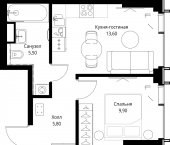 Продать Квартиры в новостройке Москва г., Верейская ул.   Indigo 5